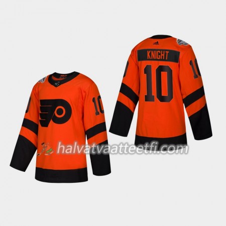 Miesten NHL Philadelphia Flyers Pelipaita Corban Knight 10 Adidas 2019 Stadium Series Authentic